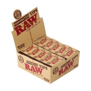 Raw | Perforated Wide Tips Box